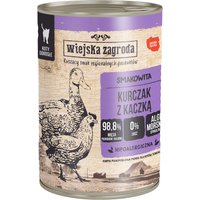 Wiejska Zagroda 12 x 400 g pour chat - poulet, canard