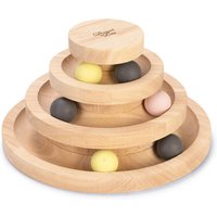 Designed by Lotte Mia lektorn i trä för katter - 1 st