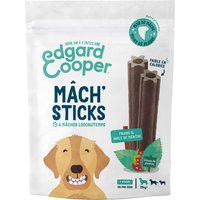 Bâtonnets Edgard & Cooper Mâch' Sticks menthe, fraise pour chien - lot : pour les grands chiens (à partir de 25 kg, 21 sticks)