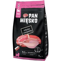 Pan Mięsko Puppy kalv med vaktel - 9 kg