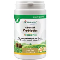 NaturVet Advanced Probiotics + - 70 Chews