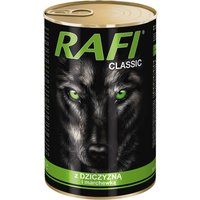 6x 1240g Rafi Dog venaison, nourriture humide