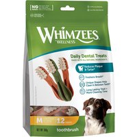2x Whimzees Wellness Brosse à dents taille M pour chiens (42 pièces) – Friandises pour chien