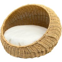 Corbeille ovale Aumüller pour chat - L 50 x l 40 x H 35 cm