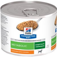 Hill's Prescription Diet Metabolic Weight Management Chicken hundfoder - 48 x 200 g