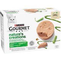 Ekonomipack: Gourmet Nature's Creations Paté 24 x 85 g - Lax & gröna bönor