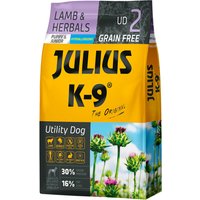 JULIUS K-9 Puppy & Junior à l’agneau et aux herbes 2 x 10 kg, croquettes pour chien