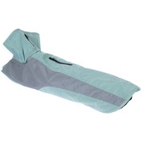 Manteau de pluie Nomad Tales Spirit Reflective Mint pour chien - longueur du dos : environ 60 cm