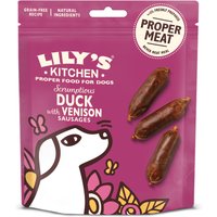 3 x 70 g Lily’s Kitchen Mini saucisses canard, chevreuil pour chien