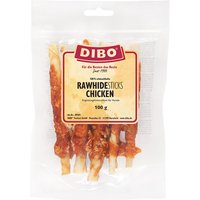 100 g DIBO Bâtonnets de peau crue au poulet pour chien