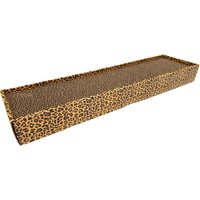 Griffoir Croci Home Decor Leopard pour chat – - L 48 x l 12,5 x H 5 cm