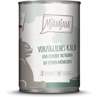 MjAMjAM 6 x 400 g - Delikat kalvkött med läcker kalkon med fina morötter