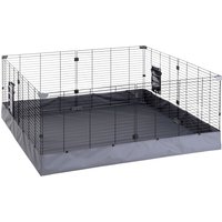 Ferplast bur för smådjur Hub 04 - L 140,5 x B 140,5 x H 59,5 cm