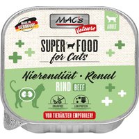 16x 100g MAC's Vetcare Katten Nierendieet / Renal Rund Kattenvoer nat