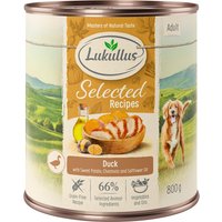 Lukullus Selected Recipes: fina ankhjärtan - 6 x 800 g