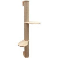 Kerbl Pet krabpaal Hout - natuur kat