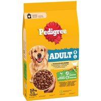 Pedigree Adult volaille, légumes pour chien - 12 kg