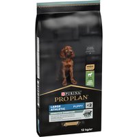 12 kg / 14 kg PURINA PRO PLAN + 426 g Dental Care för stora hundar på köpet! - Large Athletic Puppy Sensitive Digestion lamm (12 kg)