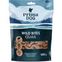 PrimaDog Wild Bites Hundgodis Vaktel 150 g