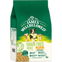James Wellbeloved Grain Free Adult Dog Hypoallergenic Turkey & Vegetables - 10 kg