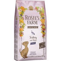 Rosie's Farm Single Meat Light Kalkon & ris - 12 kg