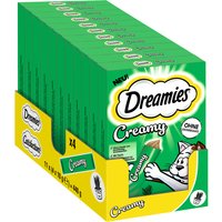 Dreamies Creamy Snacks - Menta para gatos (44 x 10 g) - Pack Ahorro