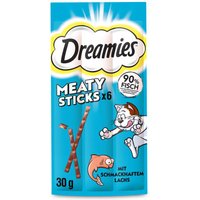 Dreamies Meaty Sticks - Lax (6 x 5 g)