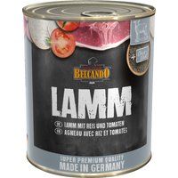 12x800g Super Premium Belcando, agneau, riz, tomates - Pâtée pour chien