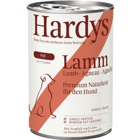 6x 400g Hardys Pure Lam natvoer voor honden