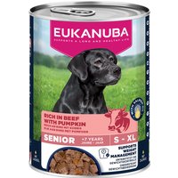 Eukanuba Senior Rich in nötkött med pumpa - 400 g