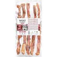 3x5St. Wolf of Wilderness Rinderkopfhaut extra lang Hundesnacks