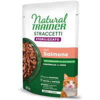Natural Trainer Straccetti Adult Sterilised strips i sås 24 x 85 g - Lax