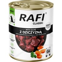 12x800g Rafi Dog Classic Wild nourriture pour chiens