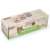 MjAMjAM Ren njutning filéer 9 x 80 g - Mixpack (3 sorter)