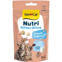 Lot économique : 3 x 40 g GimCat Nutri Kitten Bouchées au lait Friandises pour chatons
