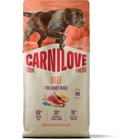 Voordeelpak: 2x12 kg Carnilove True Fresh Rund adult droog hondenvoer
