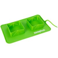2x350mL zooplus exclusive Gamelle double de voyage, verte accessoire pour chien