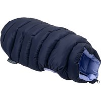 Nomad Tales Bloom hundjacka Puffer, lila/marinblå - ca 35 cm rygglängd