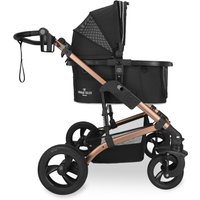 Nomad Tales Calma Pet Stroller, rosé-gold - L 82 x B 65 x H 102 cm/upp till 15 kg