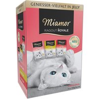 Blandpack: Miamor Ragout Royale 12 x 100 g - Multi-Mix Jelly II (Kalkon, Lax, Kalv)