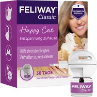 FELIWAY Classic kit de démarrage : 1 diffuseur + 1 recharge de 30 jours pour diffuseur de phéromones, 48 ml pour chat