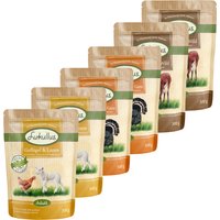 Lot de sachets fraîcheur Lukullus 24 x 300 g pour chien - lot mixte : régional & méditerranéen