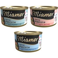 Paté Miamor 24 x 85 g - Pack Ahorro - Pack mixto II: 3 variedades de pescado