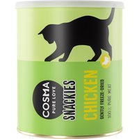 160g poulet Maxi Tube Cosma Snackies Friandises lyophilisées pour chat : -15 % !