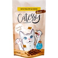 65g Catessy Friandises fourrées volaille, fromage et taurine - Friandises pour chat
