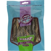 Braaaf Bâtonnets torsadés à mâcher, saumon 2 x 12 cm - Friandises pour chien