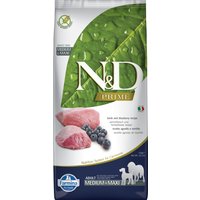 Farmina N&D getreidefrei Adult Medium & Maxi mit Lamm & Heidelbeere - 12 kg Farmina N&D getreidefrei Adult Medium & Maxi mit Lamm & Heidelbeere - 12 kg