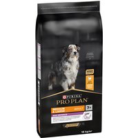 Multipack risparmio! 2 x PURINA PRO PLAN Crocchette per cani - 2 x 14 kg Medium & Large Adult 7+ OptiAge Pollo & Riso