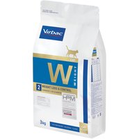 3kg Virbac Veterinary HPM W2 Weight Loss and Control - Croquettes pour chat