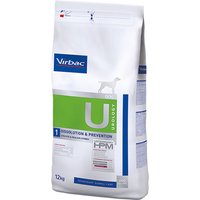 2x12kg U1 Urology Dissolution & Prevention Virbac Veterinary HPM - Croquettes pour chien